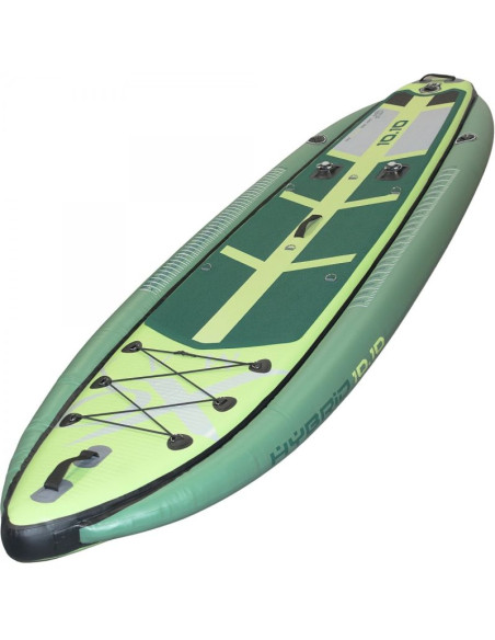 Zestaw deska sup dla wędkarzy 150kg dmuchana 330x99x15cm