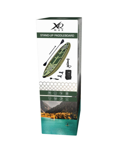 Zestaw deska sup dla wędkarzy 150kg dmuchana 330x99x15cm