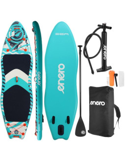 Zestaw - deska sup 140kg dmuchana enero 320x91x15cm sea