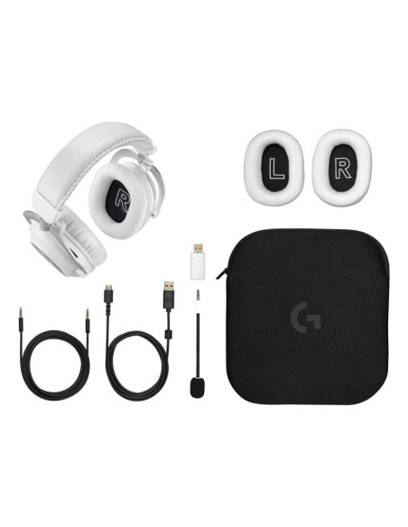 Słuchawki logitech g pro x2 lightspeed białe