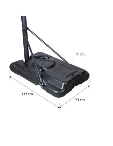 Kosz do koszykówki nils zdk020