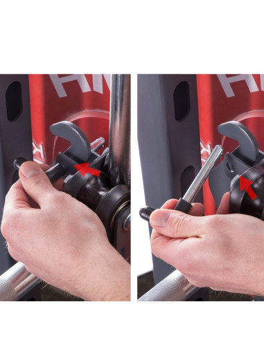 Uchwyt do wyciskania nóg, akcesorium do cyklop 2 hms uwn070