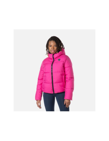 Kurtka rossignol w puffy hood jkt różowy
