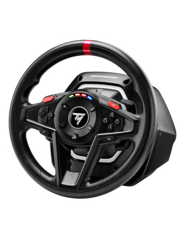 Thrustmaster t128 czarny usb kierownica + pedały analogowy pc, playstation 4, playstation 5