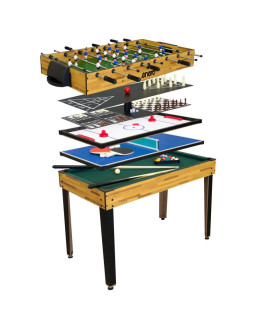 Piłkarzyki stół do multi gier 9w1 121x61x80cm