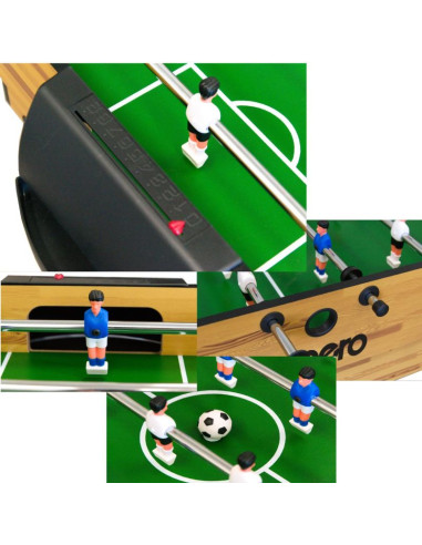 Piłkarzyki stół do multi gier 9w1 121x61x80cm