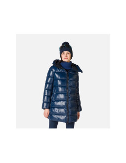 Kurtka rossignol w shiny parka granatowy