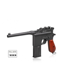 Pistolet wiatrówka ranger m712 broomhandle full auto blowback k.4,5bbs 19-strzał. kwc 2