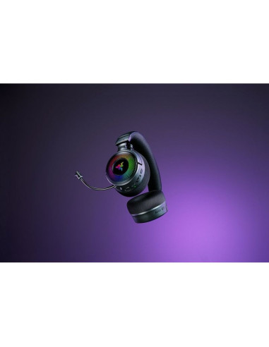 Razer kraken v4 zestaw słuchawkowy bezprzewodowy opaska na głowę gaming usb typu-a bluetooth czarny