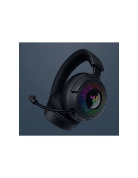 Razer kraken v4 zestaw słuchawkowy bezprzewodowy opaska na głowę gaming usb typu-a bluetooth czarny