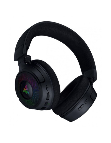 Razer kraken v4 zestaw słuchawkowy bezprzewodowy opaska na głowę gaming usb typu-a bluetooth czarny