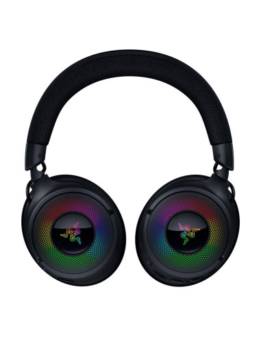 Razer kraken v4 zestaw słuchawkowy bezprzewodowy opaska na głowę gaming usb typu-a bluetooth czarny