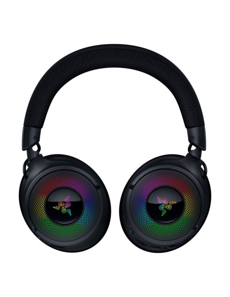 Razer kraken v4 zestaw słuchawkowy bezprzewodowy opaska na głowę gaming usb typu-a bluetooth czarny