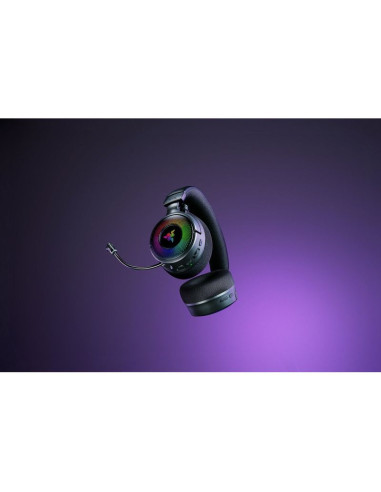 Razer kraken v4 zestaw słuchawkowy bezprzewodowy opaska na głowę gaming usb typu-a bluetooth czarny