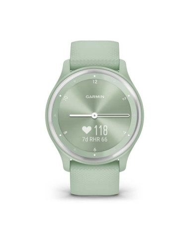 Zegarek garmin vivomove sport 40mm agave mint silicone