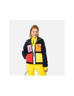 Bluza rossignol w on air fleece jkt niebieski