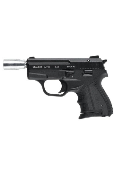 Pistolet hukowy alarmowo sygnałowy stalker m906 bas kal. .22 long blank (6 mm) czarny