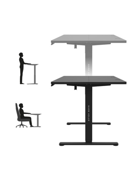 Biurko elektryczne ma-leader 7.6 black