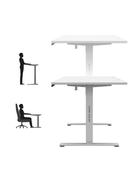 Biurko elektryczne ma-leader 7.6 white