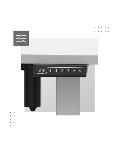 Biurko elektryczne ma-leader 7.6 white