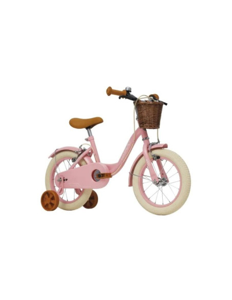 Huffy rower dziecięcy 14" vintage, różowy