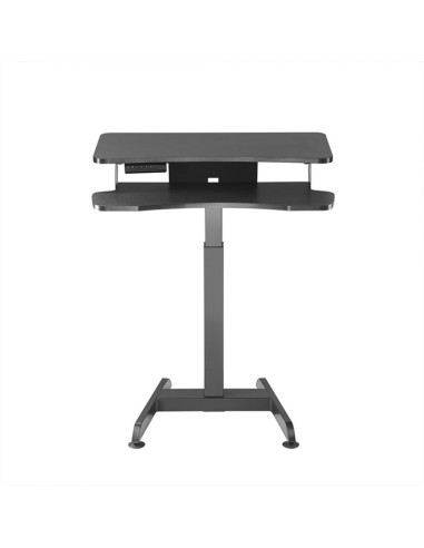 Maclean biurko elektryczne, stolik, stacja robocza regulacja wys max wys 122cm max 37 kg - do pracy stojąco siedzącej mc-835