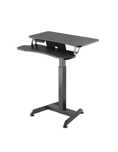 Maclean biurko elektryczne, stolik, stacja robocza regulacja wys max wys 122cm max 37 kg - do pracy stojąco siedzącej mc-835