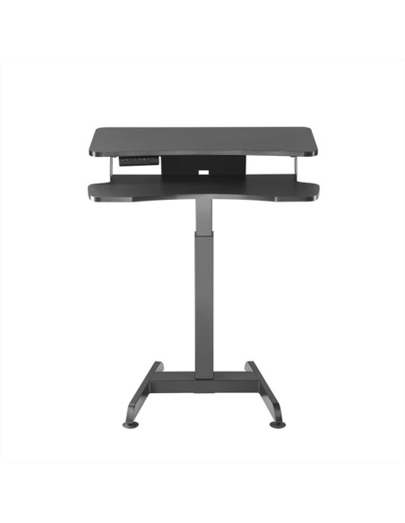 Maclean biurko elektryczne, stolik, stacja robocza regulacja wys max wys 122cm max 37 kg - do pracy stojąco siedzącej mc-835