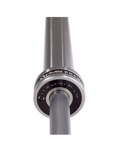 Gryf olimpijski 20 kg / 2200 mm z zaciskami lock jaw hms go685