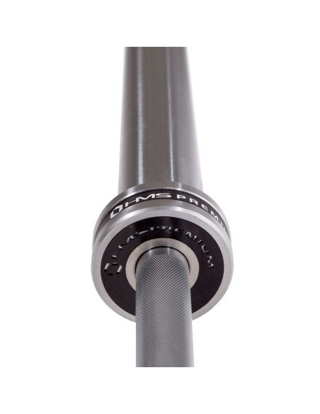 Gryf olimpijski 20 kg / 2200 mm z zaciskami lock jaw hms go685