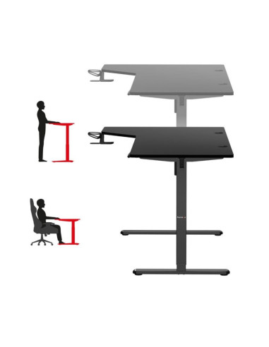 Biurko gamingowe huzaro hero 9.1