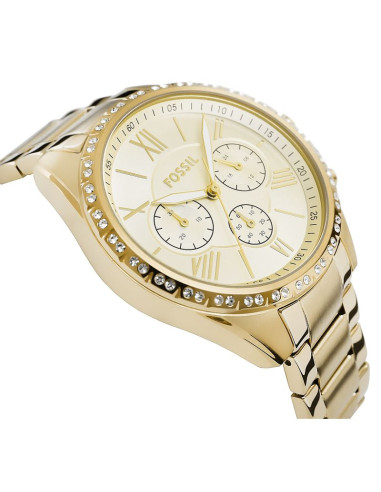 Zegarek damski fossil modern courier chronograph bq3378 + box