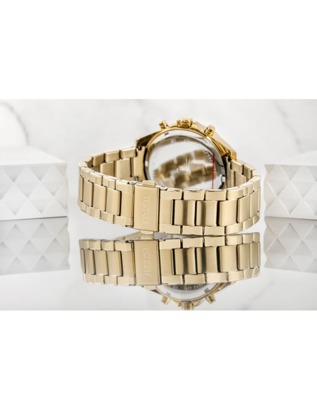 Zegarek damski fossil modern courier chronograph bq3378 + box