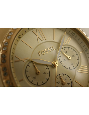 Zegarek damski fossil modern courier chronograph bq3378 + box