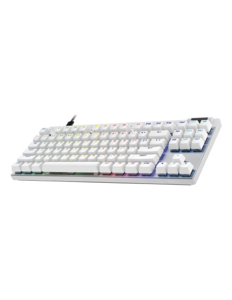 Klawiatura logitech g pro x tkl rapid white