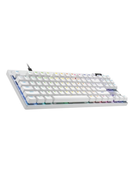 Klawiatura logitech g pro x tkl rapid white