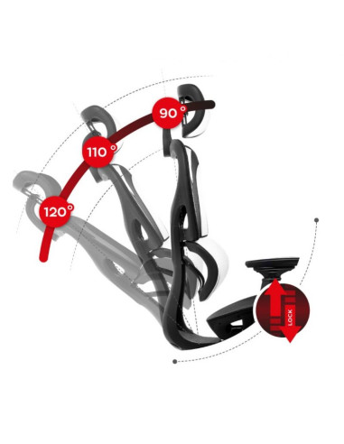 Fotel gamingowy huzaro combat 8.0 white