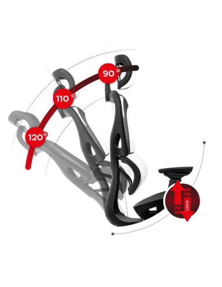 Fotel gamingowy huzaro combat 8.0 white