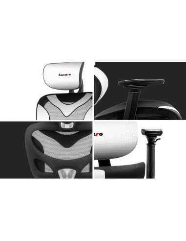 Fotel gamingowy huzaro combat 8.0 white