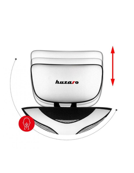 Fotel gamingowy huzaro combat 8.0 white