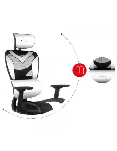 Fotel gamingowy huzaro combat 8.0 white
