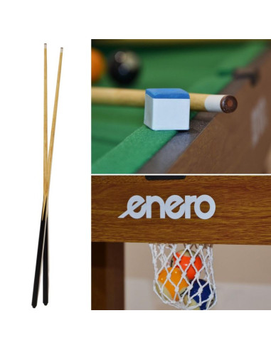 Stół do gry w bilarda 164x84x74cm enero