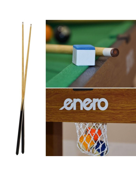 Stół do gry w bilarda 164x84x74cm enero