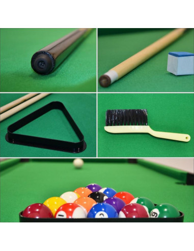 Stół do gry w bilarda 164x84x74cm enero