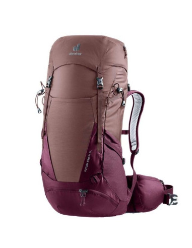 Plecak turystyczny damski deuter futura pro 38 sl - ashrose/cassis
