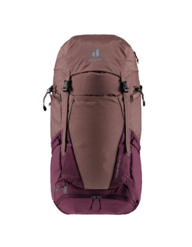 Plecak turystyczny damski deuter futura pro 38 sl - ashrose/cassis