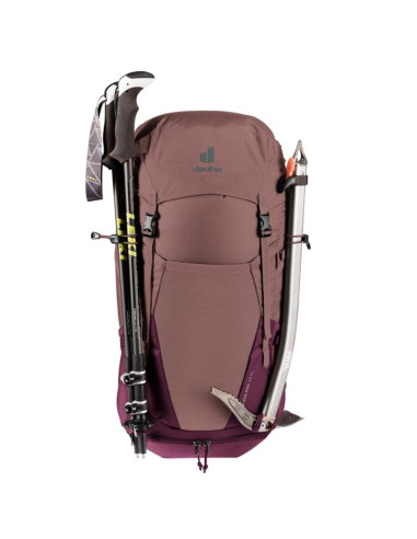 Plecak turystyczny damski deuter futura pro 38 sl - ashrose/cassis