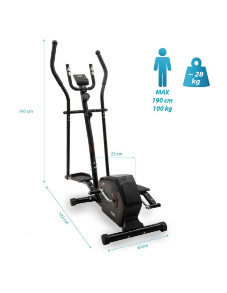 Orbitrek trenażer eliptyczny crosstrainer e580 eb fit