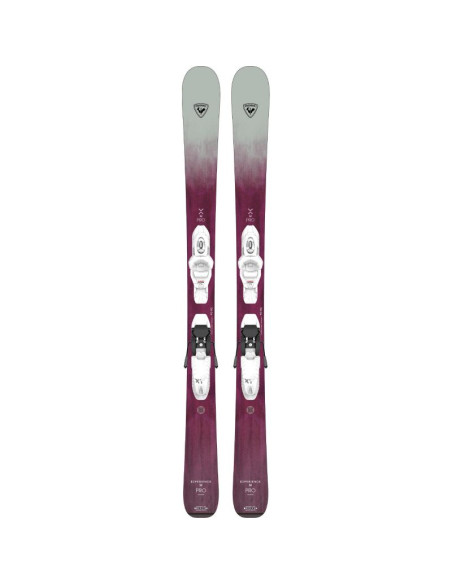 Narty rossignol experience w pro + wiazania look kid4
