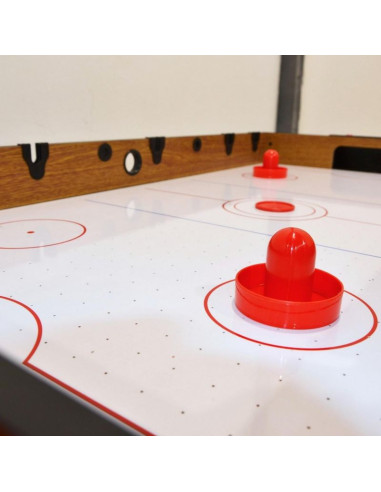 Stół do gry 3w1 wooden piłkarzyki bilard cymbergaj 121x61x81cm